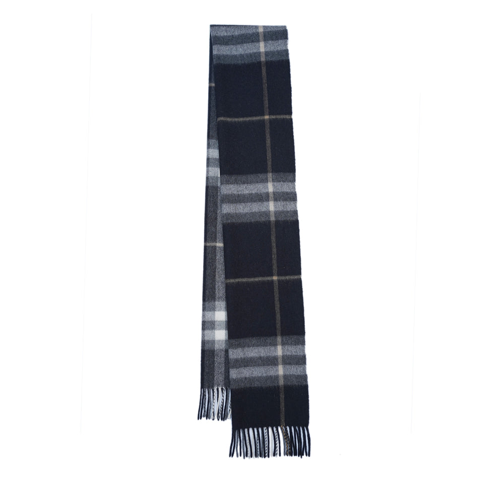 Cashmere Plaid Print Vintage Pre-Loved Scarf