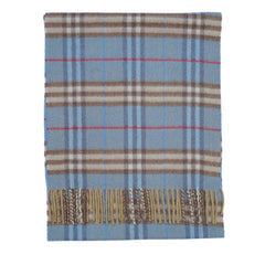 Cashmere Plaid Print Vintage Pre-Loved Scarf