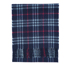Cashmere Plaid Print Vintage Pre-Loved Scarf