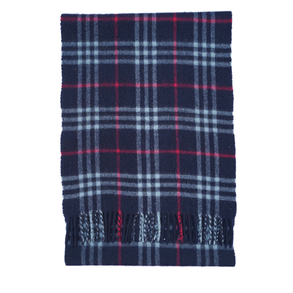 Cashmere Plaid Print Vintage Pre-Loved Scarf