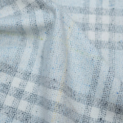 Cashmere Plaid Print Vintage Pre-Loved Scarf