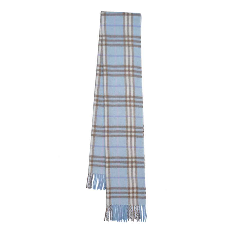 Cashmere Plaid Print Vintage Pre-Loved Scarf
