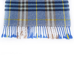 Cashmere Plaid Print Vintage Pre-Loved Scarf