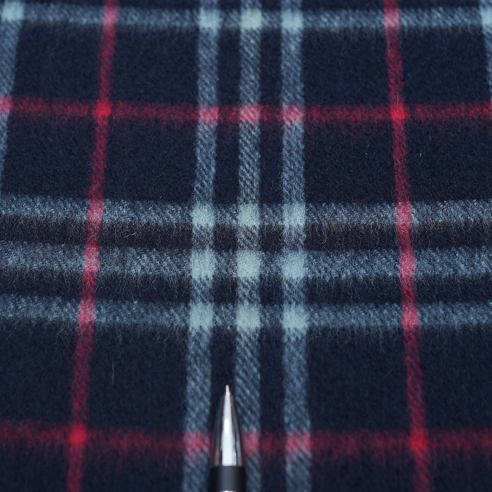 Cashmere Plaid Print Vintage Pre-Loved Scarf
