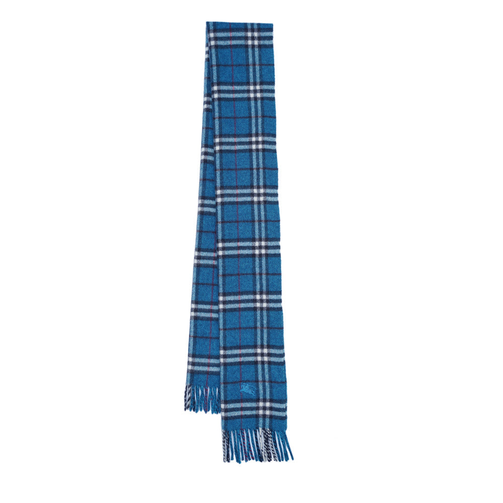 Lambswool Plaid Print Vintage Pre-Loved Scarf