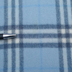 Lambswool Plaid Print Vintage Pre-Loved Scarf