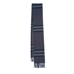 Cashmere Large Check Vintage Pre-Loved Scarf