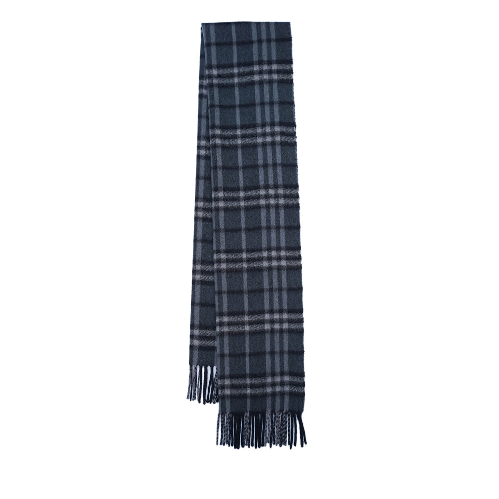 Cashmere Plaid Print Vintage Pre-Loved Scarf