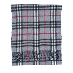 Cashmere Plaid Print Vintage Pre-Loved Scarf