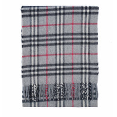 Cashmere Plaid Print Vintage Pre-Loved Scarf