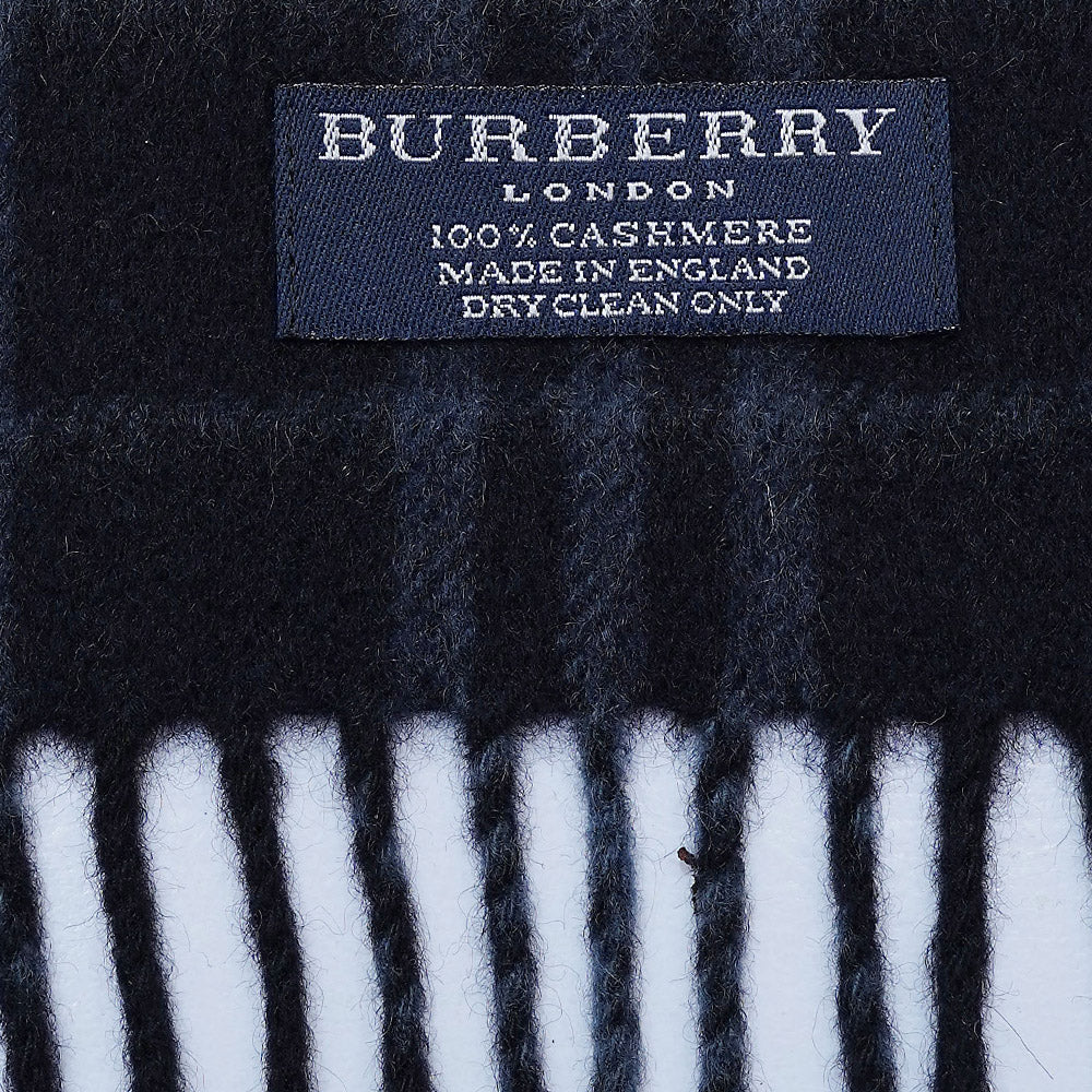 Cashmere Plaid Print Vintage Pre-Loved Scarf