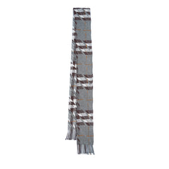 Cashmere Plaid Print Vintage Pre-Loved Scarf