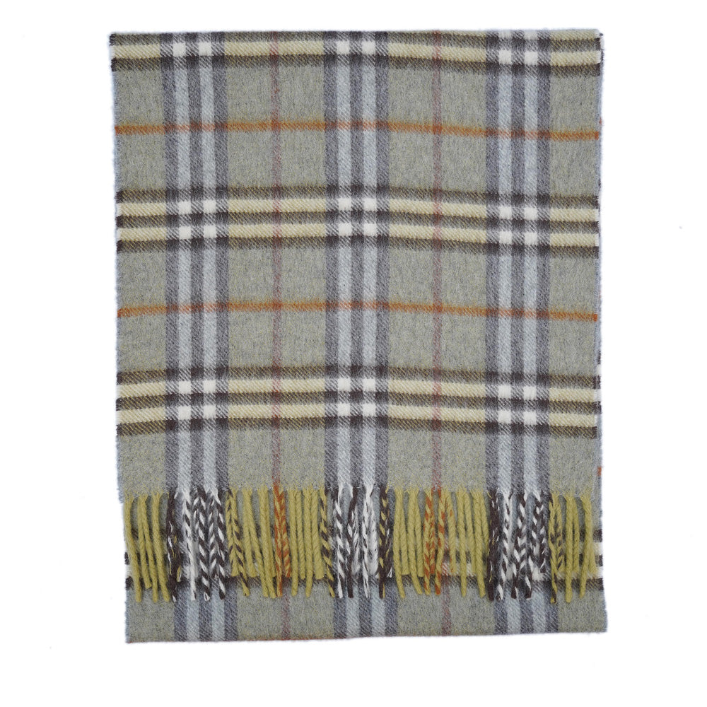 Cashmere Plaid Print Vintage Pre-Loved Scarf