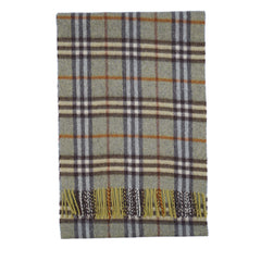 Cashmere Plaid Print Vintage Pre-Loved Scarf