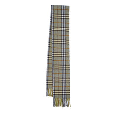 Lambswool Plaid Print Vintage Pre-Loved Scarf