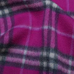 Cashmere Plaid Print Vintage Pre-Loved Scarf