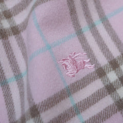 Lambswool Plaid Print Vintage Pre-Loved Scarf