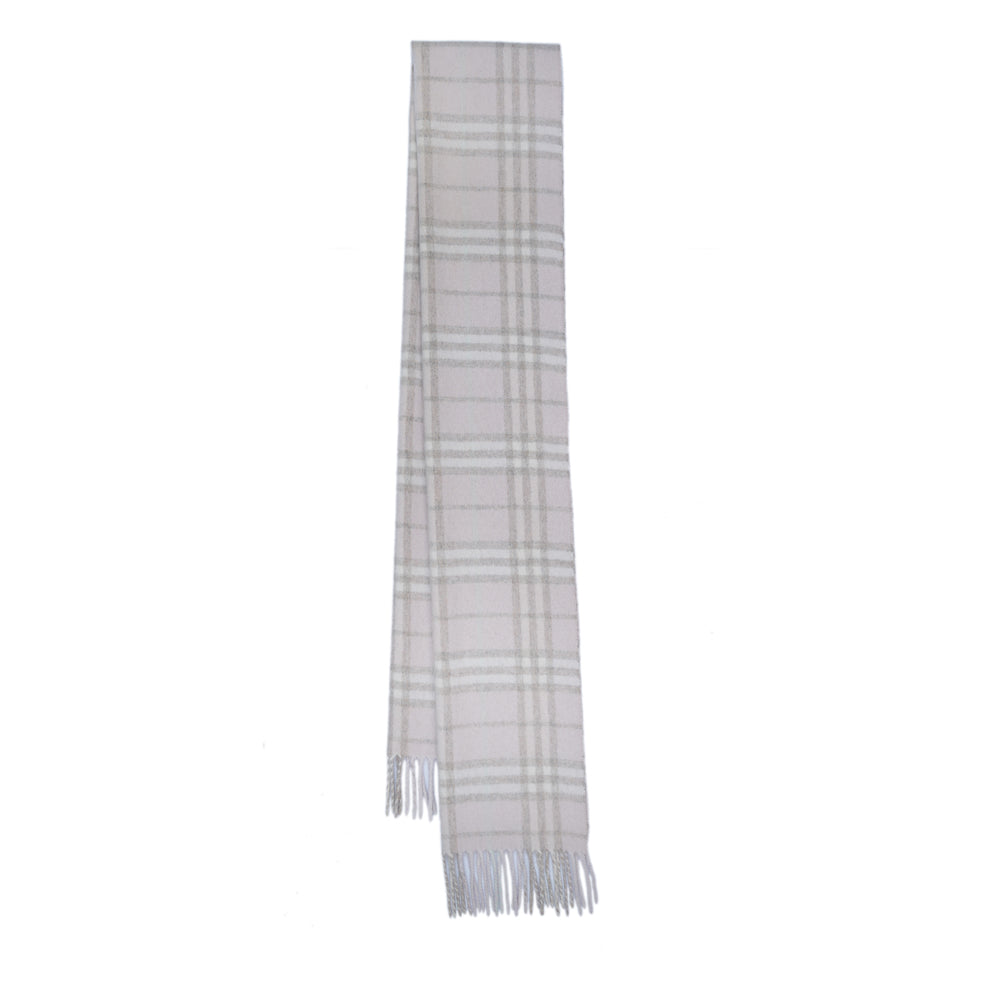 Cashmere Plaid Print Vintage Pre-Loved Scarf