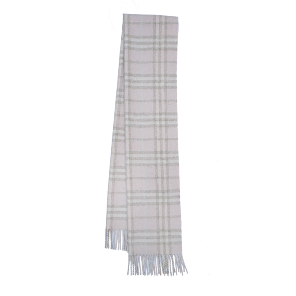 Cashmere Plaid Print Vintage Pre-Loved Scarf