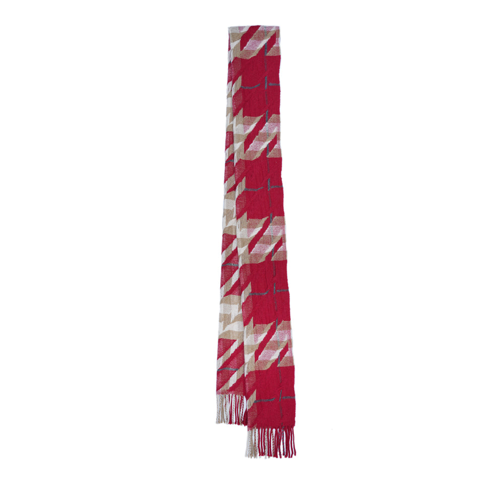 Cashmere Plaid Print Vintage Pre-Loved Scarf