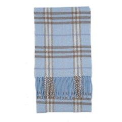 Wool Plaid Print Vintage Pre-Loved Scarf
