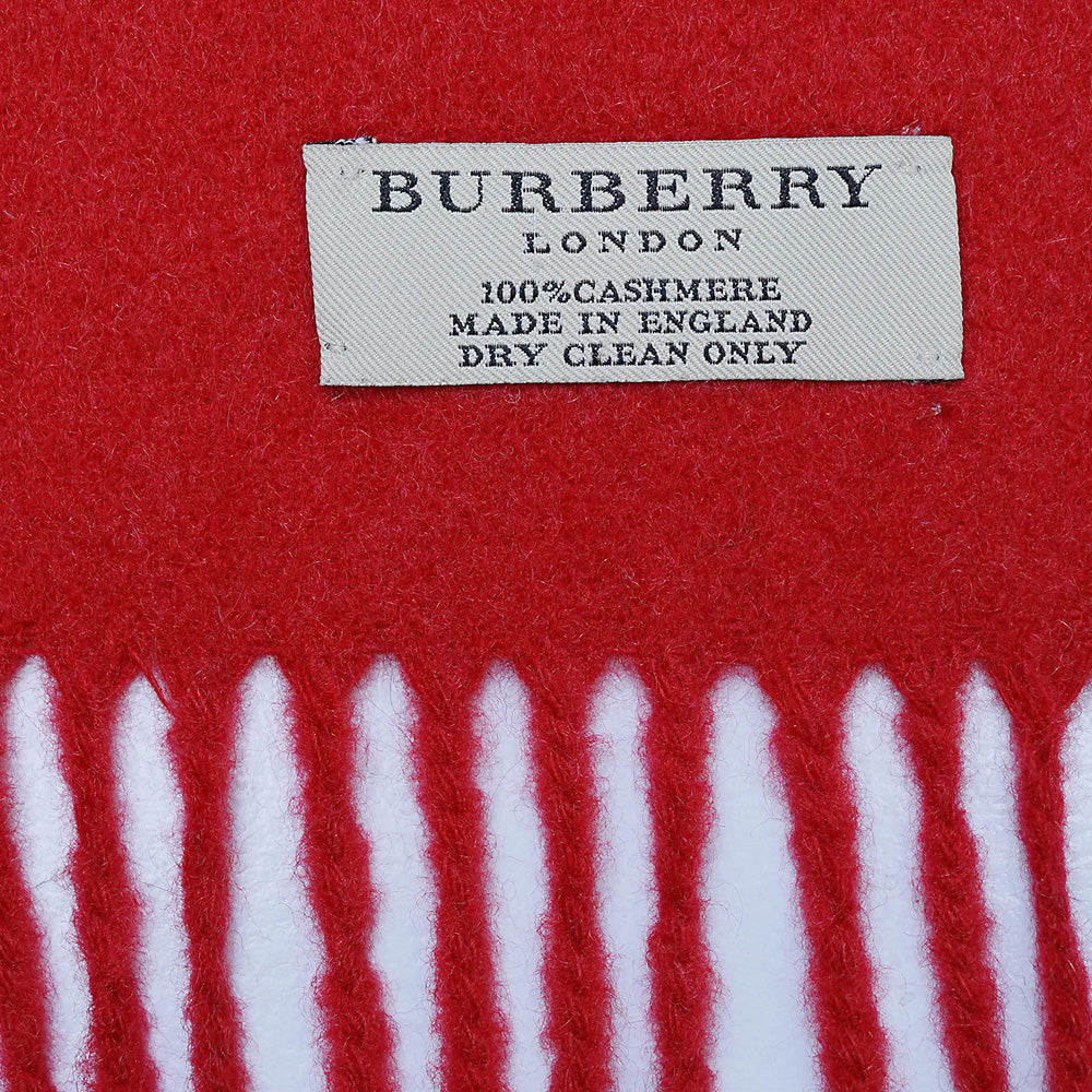 Cashmere Plain Print Vintage Pre-Loved Scarf