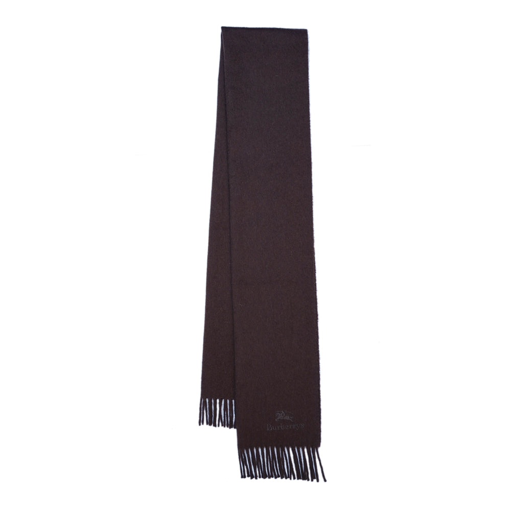 Cashmere Plain Print Vintage Pre-Loved Scarf