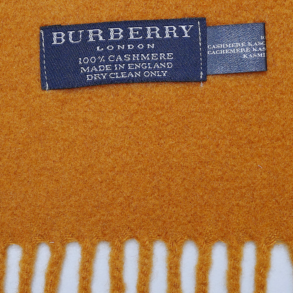 Cashmere Plain Print Vintage Pre-Loved Scarf
