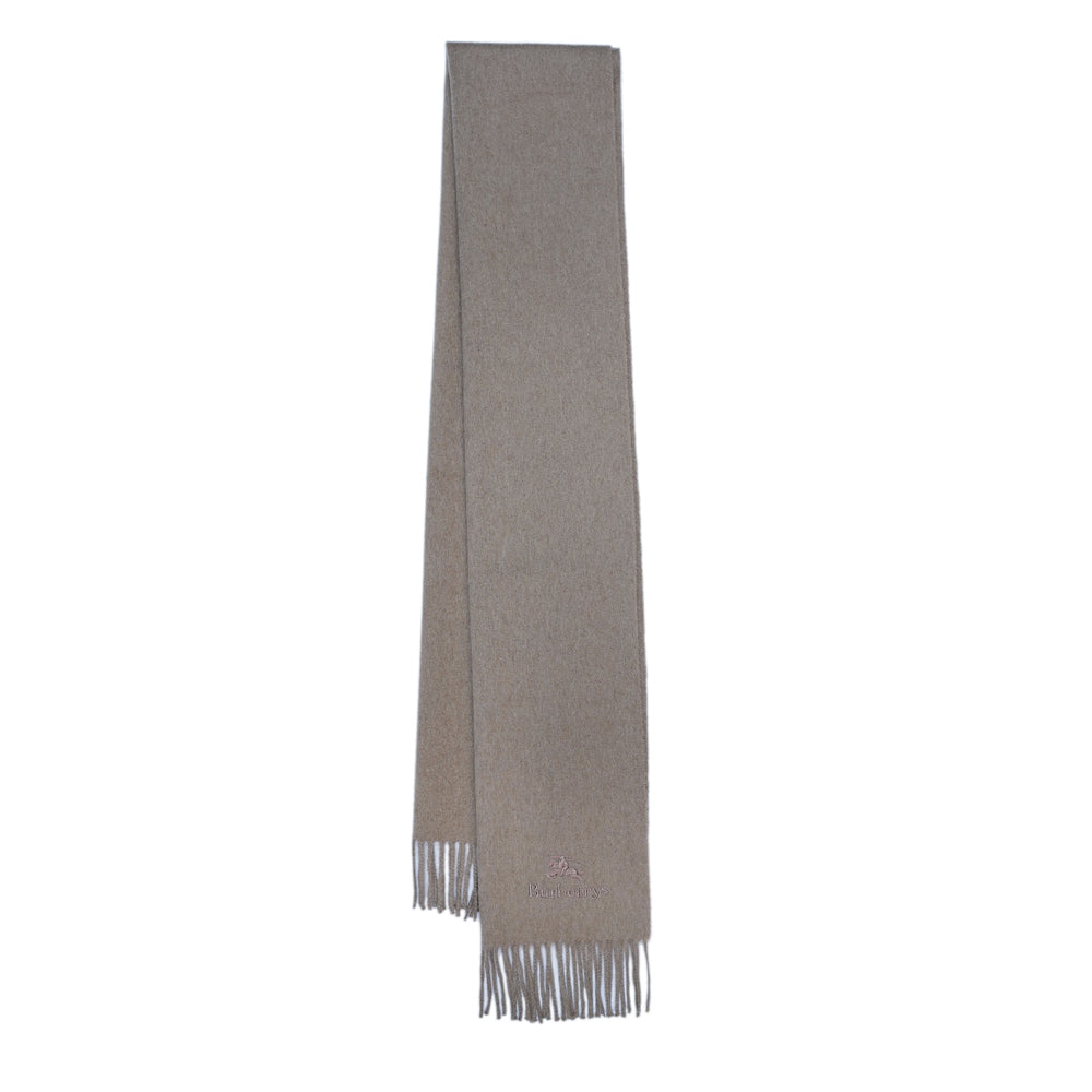 Cashmere Plain Print Vintage Pre-Loved Scarf