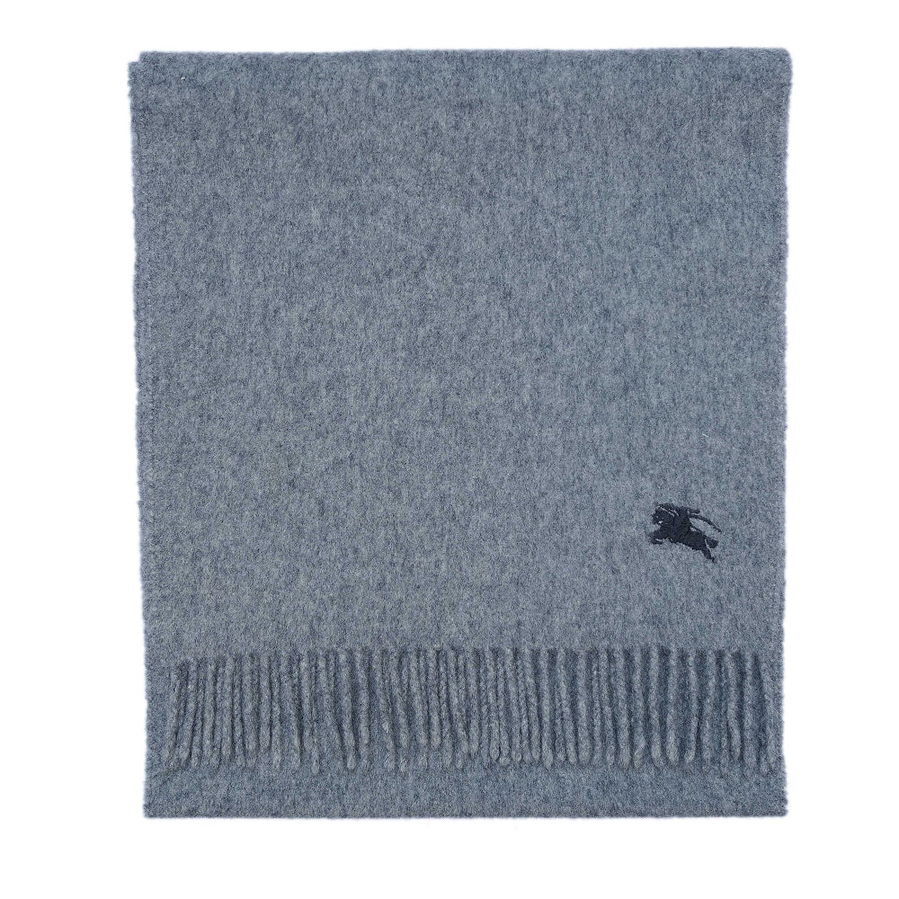 Cashmere Plain Print Vintage Pre-Loved Scarf
