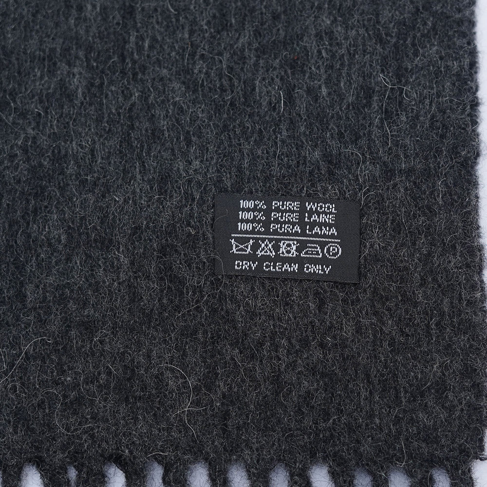 YSL Wool Plain Vintage Pre-Loved Scarf